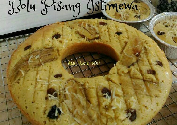 resep Bolu Pisang Istimewa