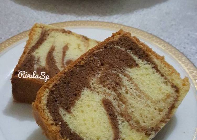 resep makanan Marmer / Marble Cake pak sahak