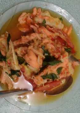 Salmon kuah ala "Abi"