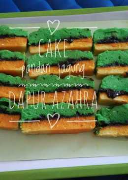 Cake pandan jagung