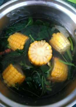 Sayur bayam jagung (Bening)