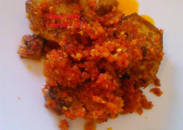 gambar untuk resep makanan Tuna Fillet Goreng Balado