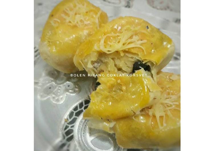 gambar untuk resep Bolen pisang coklat no oven