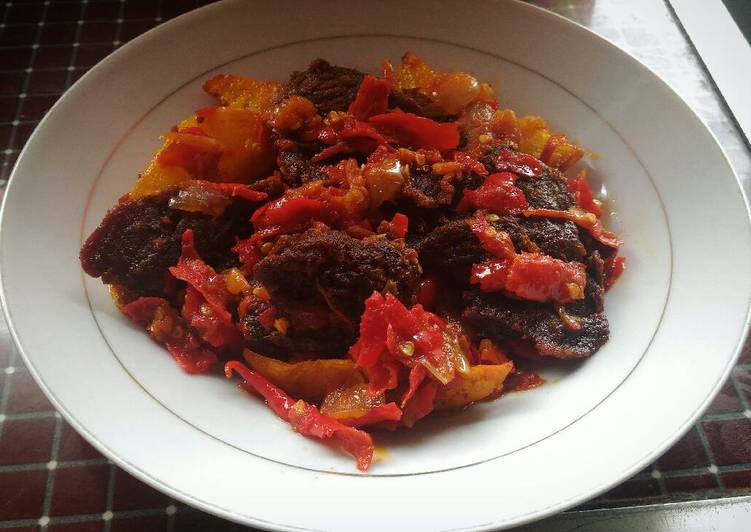 Resep Dendeng balado khas ranah minang