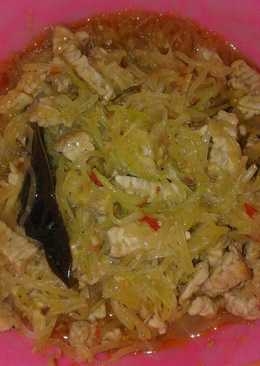 Tumis Pedas Pepaya Muda