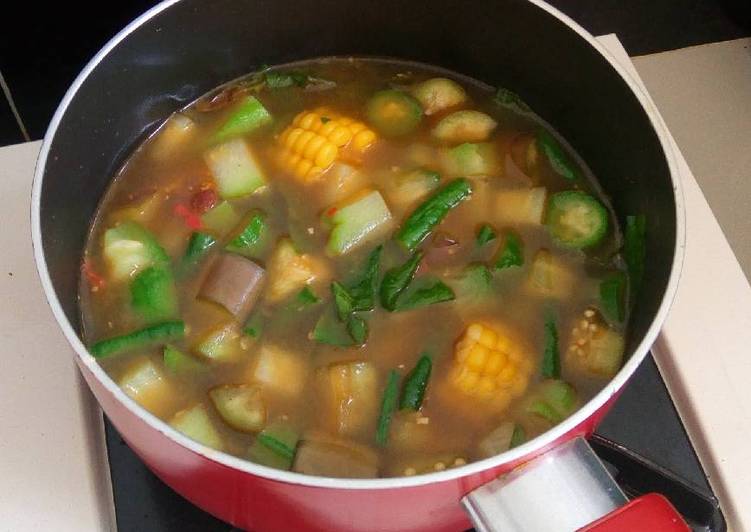 Resep Sayur Asem Bumbu Ulek Praktis Dari Devi Nurfransisca