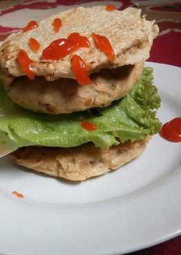 Burger oat tempe healty