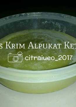 Es Krim Alpukat Keto