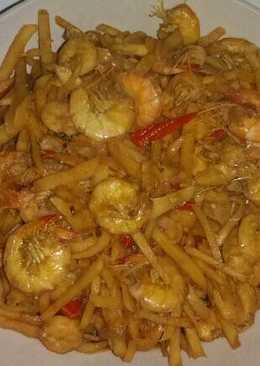 Tumis Rebung Udang