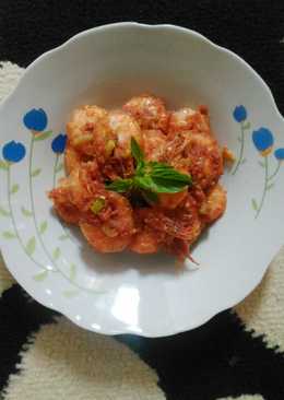 Udang Goreng Bumbu Balado