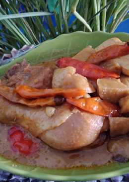 Ayam Kecap cabe utuh