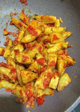Kentang balado simple maknyus