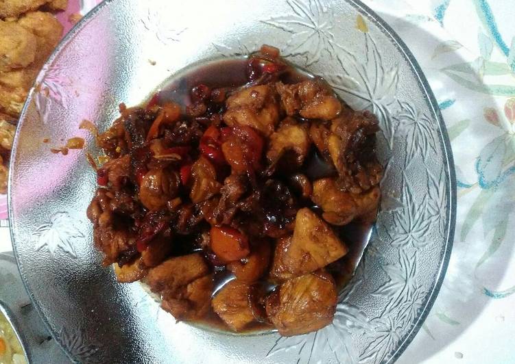 gambar untuk resep ayam kecap / tongseng ayam