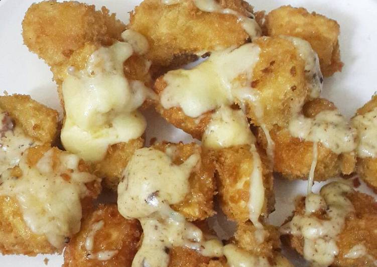 gambar untuk resep makanan Tahu crispy mozarella