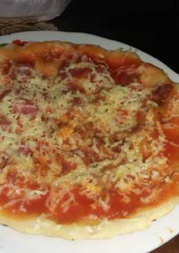 Pizza jamur kornet keju