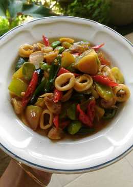 Cumi pete ala jualannya artis