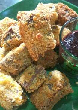 Nugget Pisang Saus Coklat