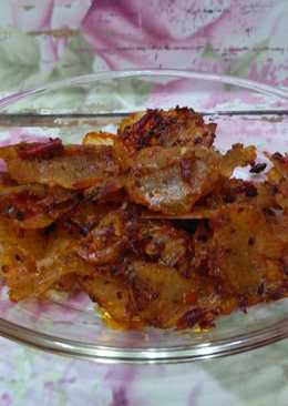 Balado ikan bulu ayam