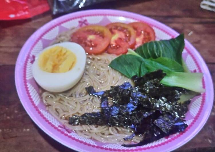 bahan dan cara membuat Shoyu Ramen