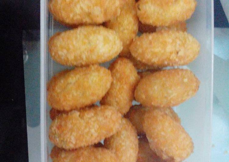 gambar untuk cara membuat Kroket ubi kuning