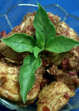 Ayam, Tahu Bumbu Balado Padang