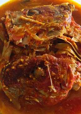 Asam Pedas Kepala Ikan Kakap Merah