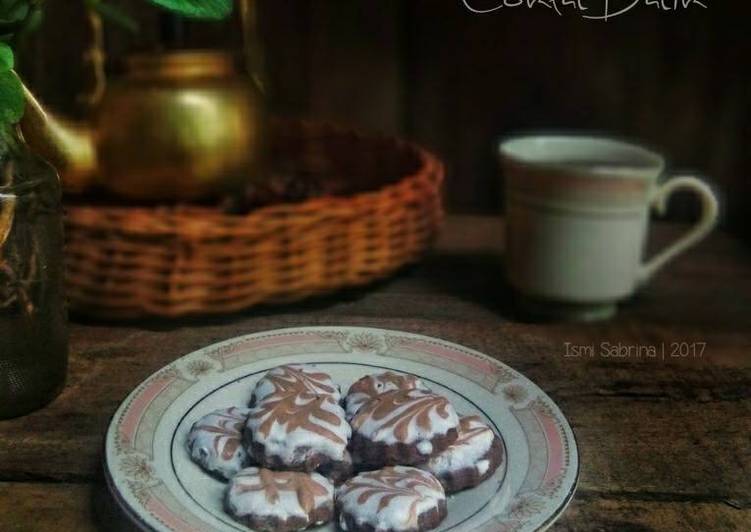 cara membuat Kue Kering Coklat Batik
