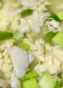 #7 - Sup telur daun bawang versi minimalis buat anak dan sahur kilat