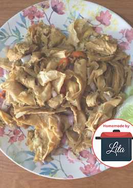 Tumis kecap kembang tahu ayam bawang merah pedasÂ #homemadebylita