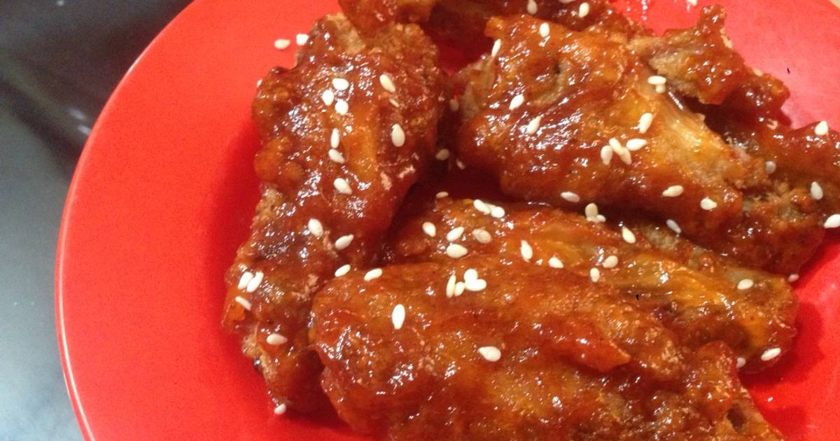 Resep Korean Spicy Crispy Chicken ala Bonchon/Richeese ala Gesy A