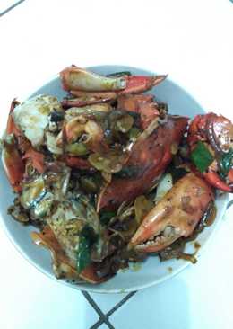 Kepiting lada hitam sederhana