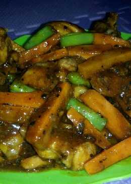 Ayam sauce lada hitam