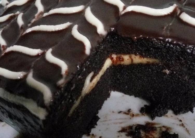 cara membuat Brownies coklat keju moist