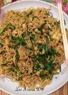 Tiam Mie (Mie goreng manis) khas Pontianak