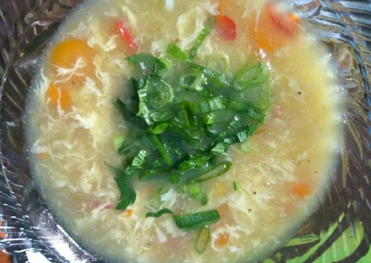 Resep Sup Telur Jagung Manis By Dapur Onyeng (Irna)