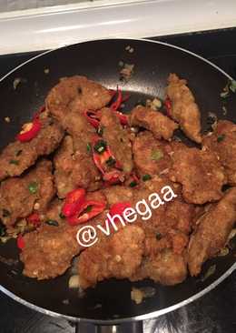 Ayam goreng crispy bawang cabe