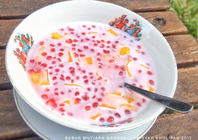 resep makanan Bubur Mutiara Nangka