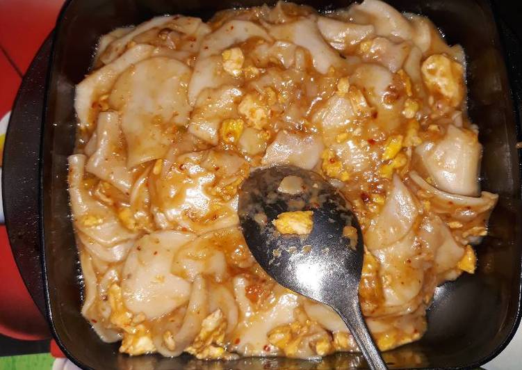 resep makanan Seblak Bumbu Nasi goreng Instan Kerupuk+telur