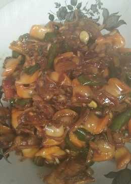 Kerang tumis cabe hijau