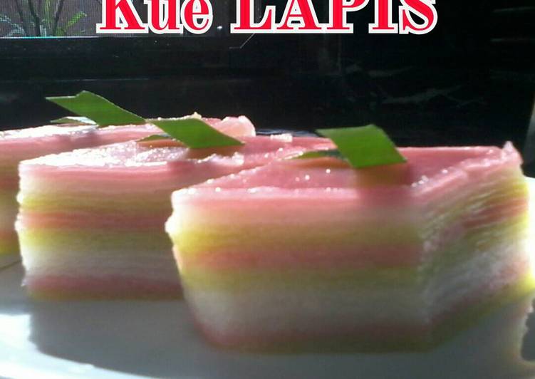 resep Kue lapis kenyal