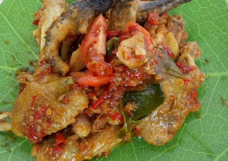 Resep Ceker sayap mercon