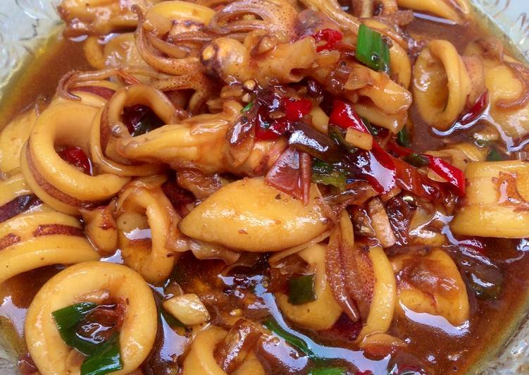 Cara Memasak Tumis Cumi Saus Tiram - Masak Memasak