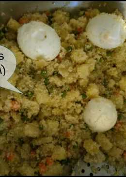 Couscous vegetarian (makfoul)-Non Keto