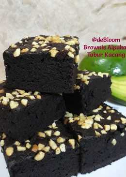 257. Brownies Alpukat Tabur Kacang