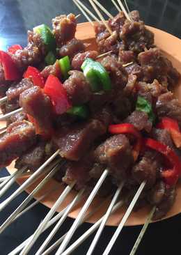 Sate Sapi Paprika with bbq sauce #KitaBerbagi