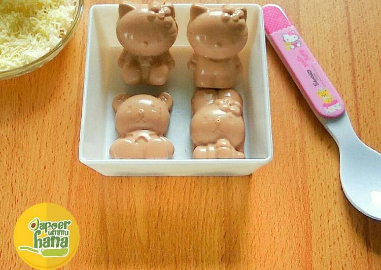 Resep Puding Coklat Susu Keto Oleh @DapoerUmmuHana