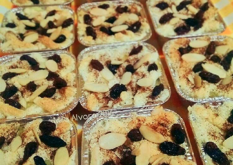 Resep Klappertart durian lumer - Mila Alvaro