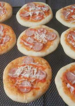 Roti pizza mini empuk *bisa simpan freezer