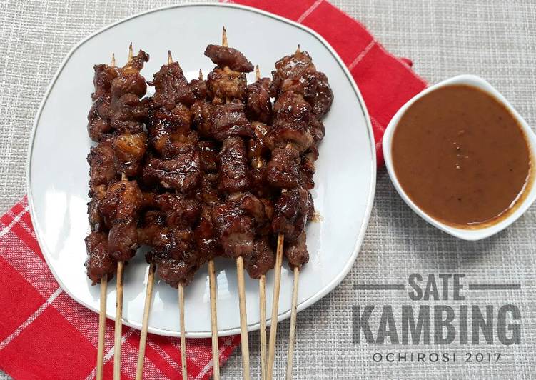 bahan dan cara membuat Sate Kambing #kitaberbagi