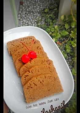 Bolu pisang kukus (gluten free, no bp,no sp)